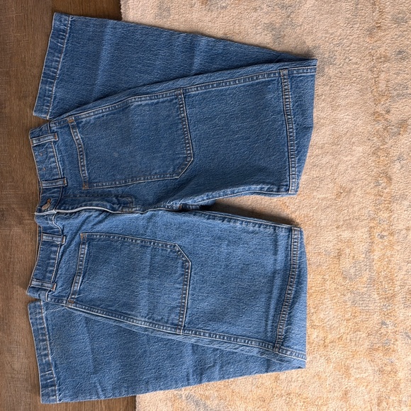 Madewell The ’90s Straight Jeans – Blue Wash – Size 25 - Picture 2 of 3